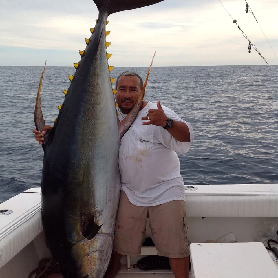 Big Tuna fishing aboard the My Marlin in Puerto Vallarta boat rentals Jalisco Puerto Vallarta Jalisco  Bertram Sportfisher 1991 31 