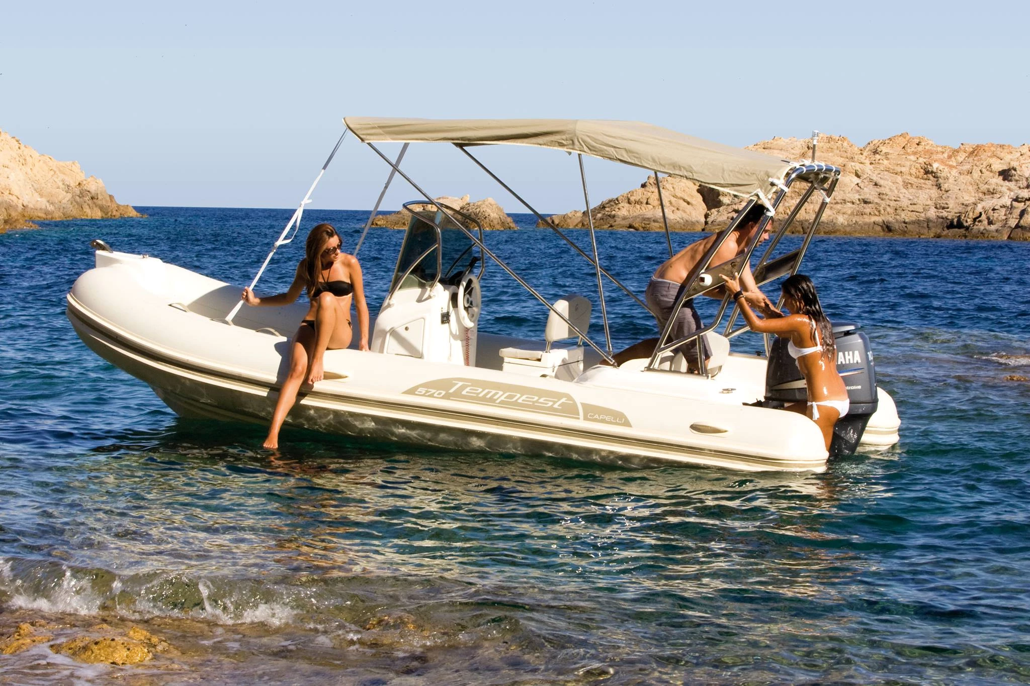  boat rentals Portimão Parchal-Lagoa-Portimão Portimão  Capelli Tempest 570 EASY 2018 5.7 