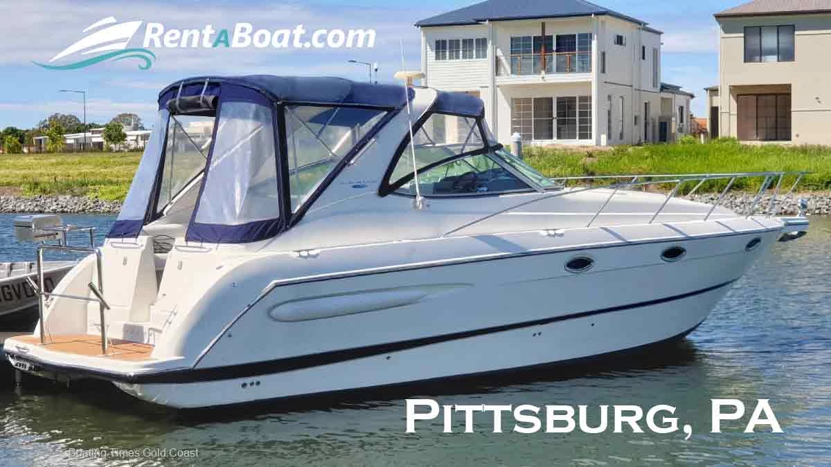 cruising boat rentals Pennsylvania Pittsburgh Pennsylvania  Maxum 3100SE 2003 34 