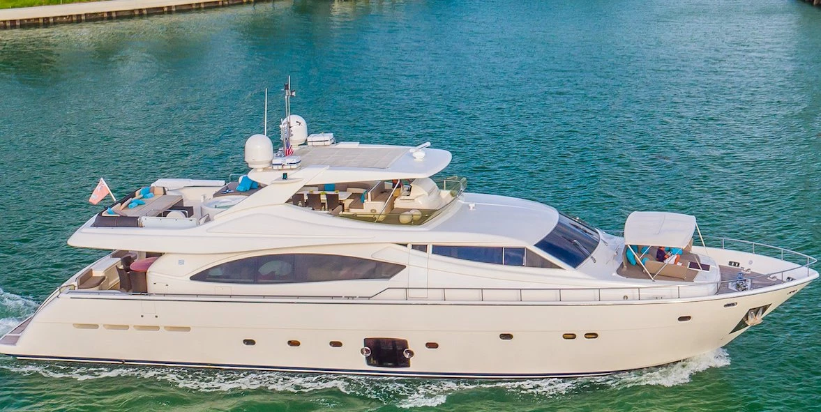  boat rentals Florida MIAMI BEACH Florida  Ferretti 88 2007 88 