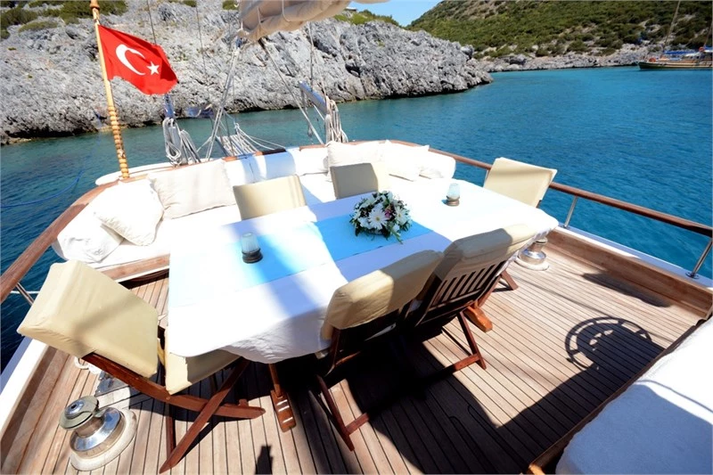 SITTING AREA boat rentals Mugla Bodrum Mugla  CUSTOM GULET 1986 18 