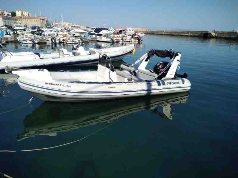  boat rentals Khania Kissamos Khania  Predator 650 2001 6.5 