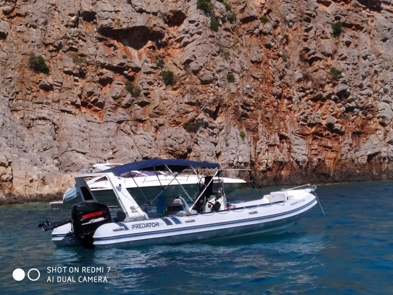  boat rentals Khania Kissamos Khania  Predator 650 2001 6.5 