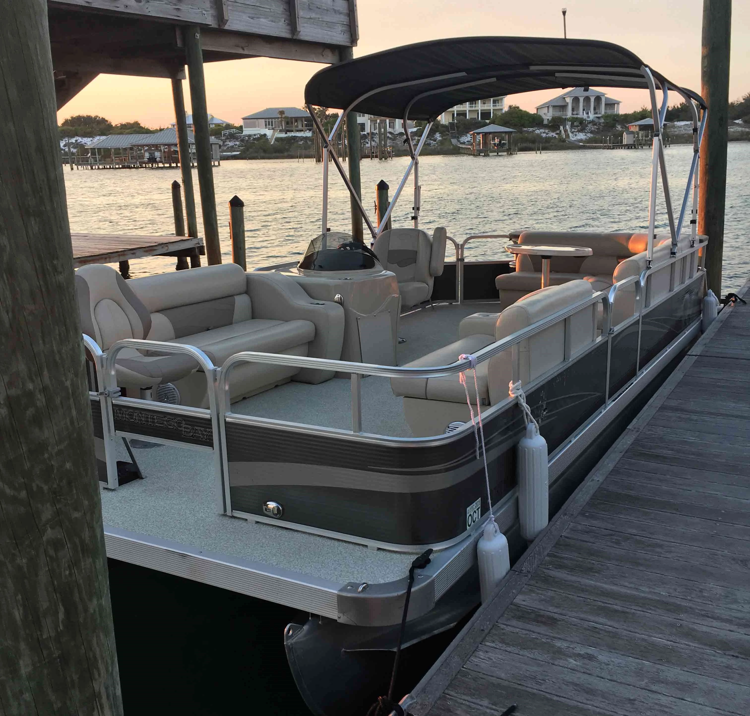 Pontoon Rental Orange Beach Al boat rentals Alabama ORANGE BEACH Alabama  Montego Bay 22 Salt Water Series 2017 22 