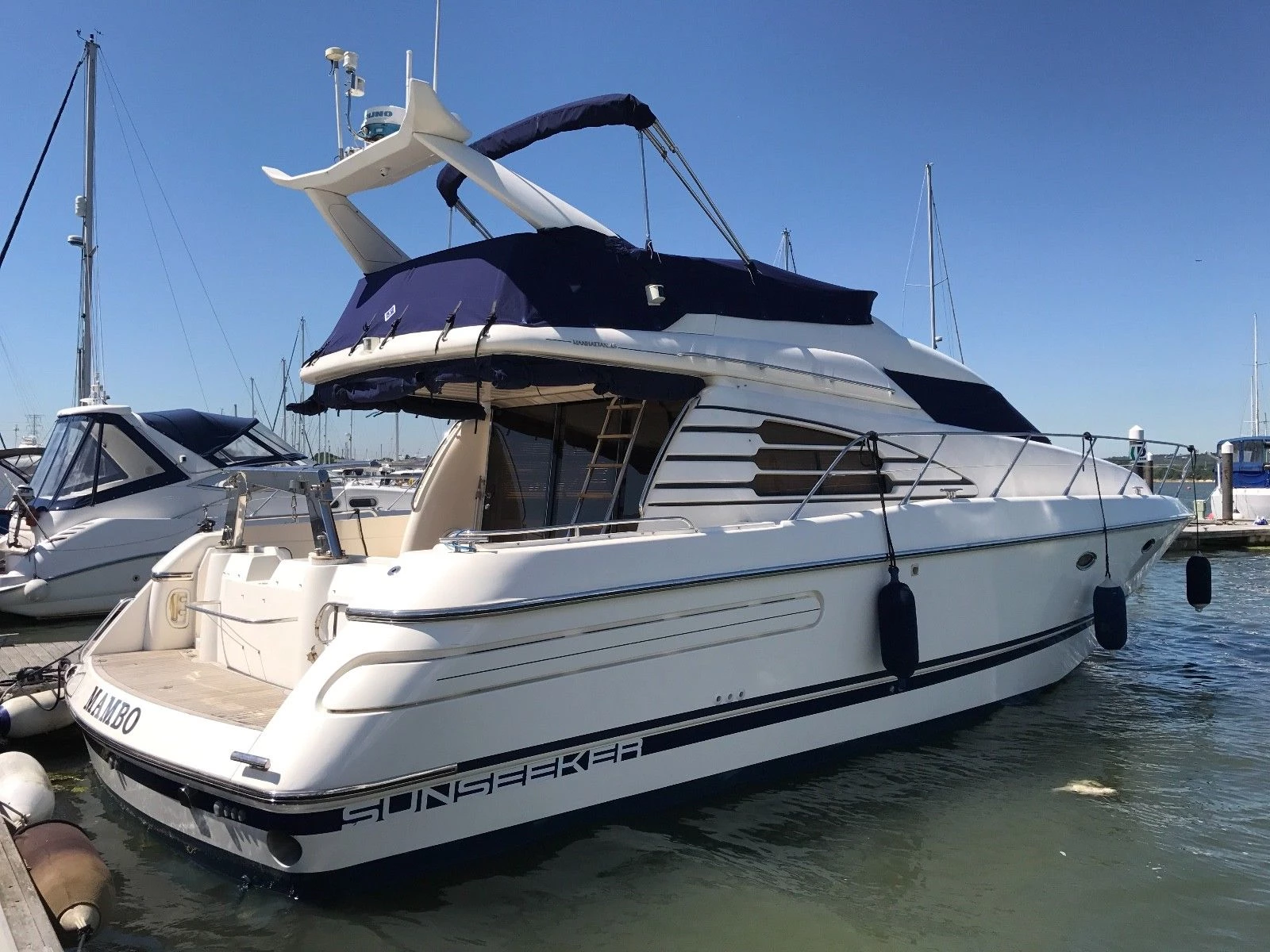  boat rentals Florida MIAMI BEACH Florida  Sunseeker Manhattan 46 Flybridge 1995 46 