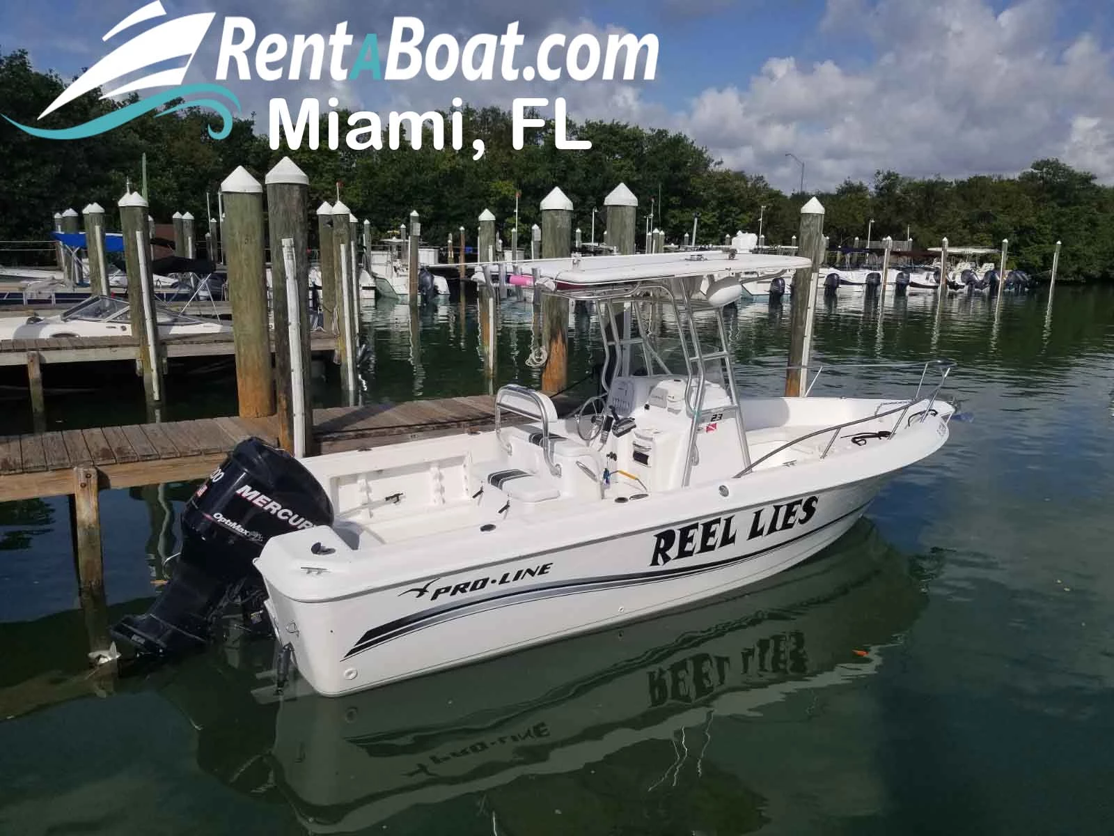  boat rentals Florida Miami Florida  Pro Line 23 Sport 2005 23 