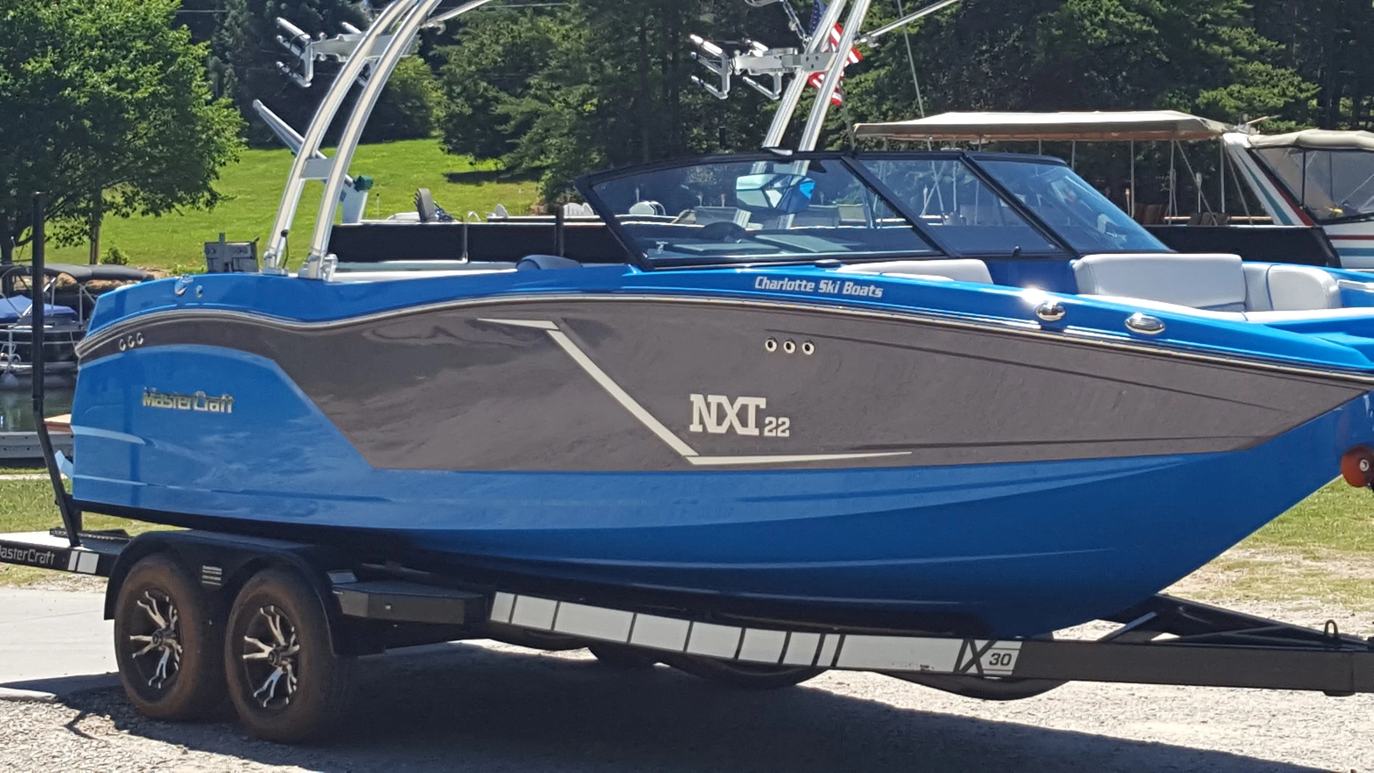 A great boat for watersports on the lake boat rentals North Carolina MOORESVILLE North Carolina  Mastercraft NXT22 2016 22 