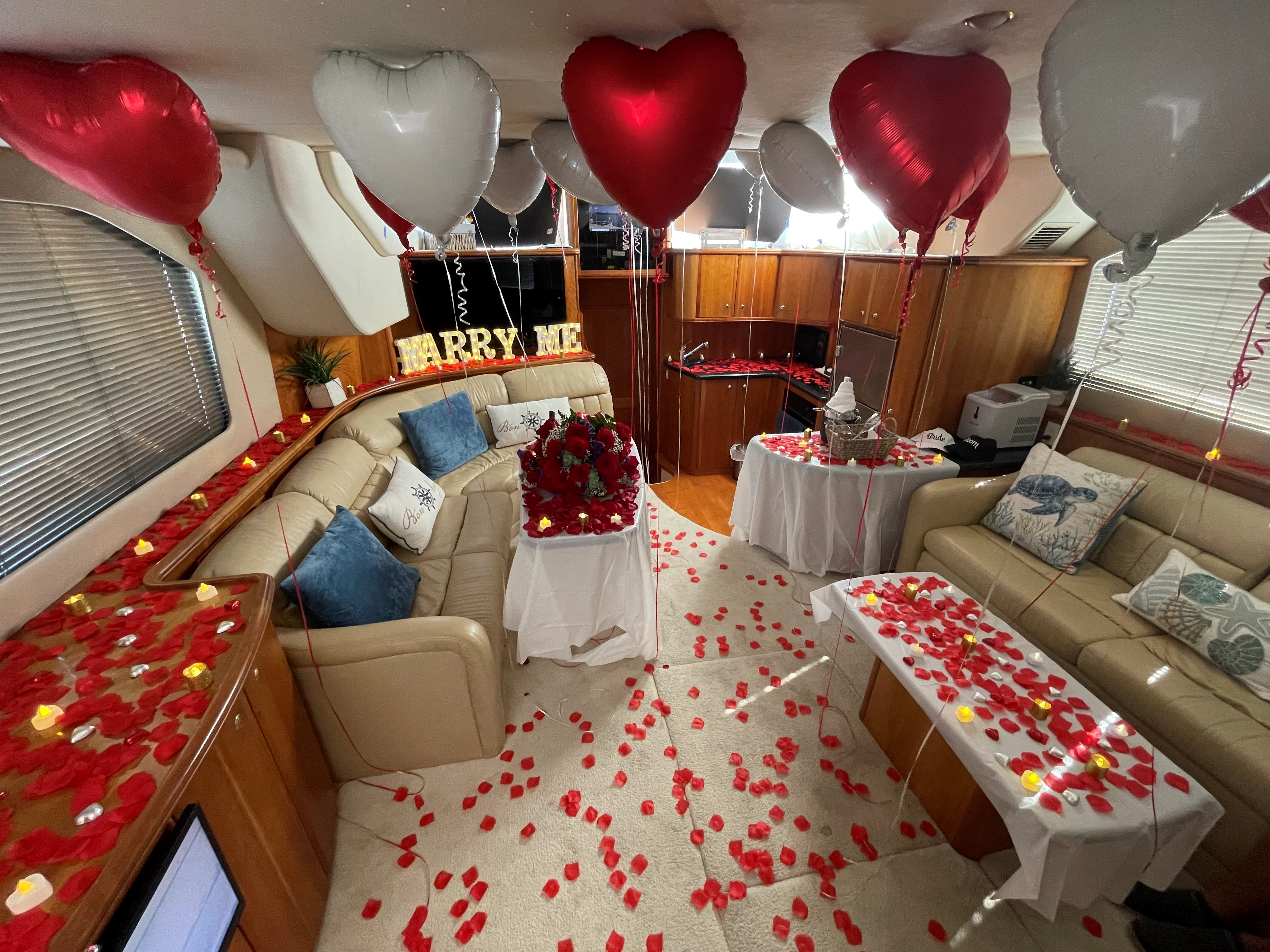 She said yes! boat rentals New York ISLAND PARK New York  Silverton Motor Yacht 43’ 2002 43 