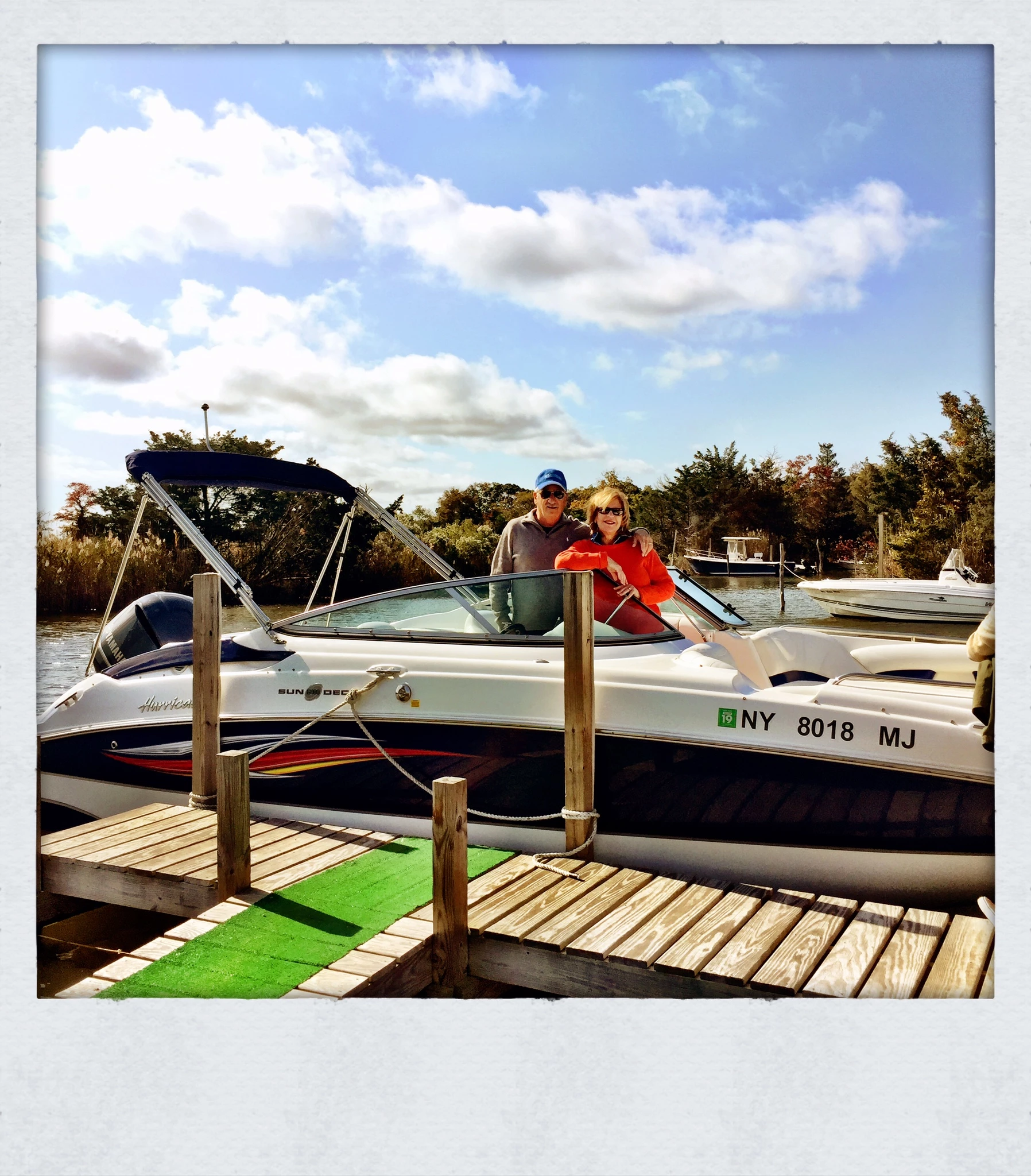 On the water having fun! boat rentals         