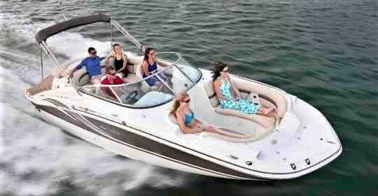 Having Fun on the Hurricane boat rentals New York BROOKHAVEN New York  Hurricane 2400 Sundeck 2012 24 