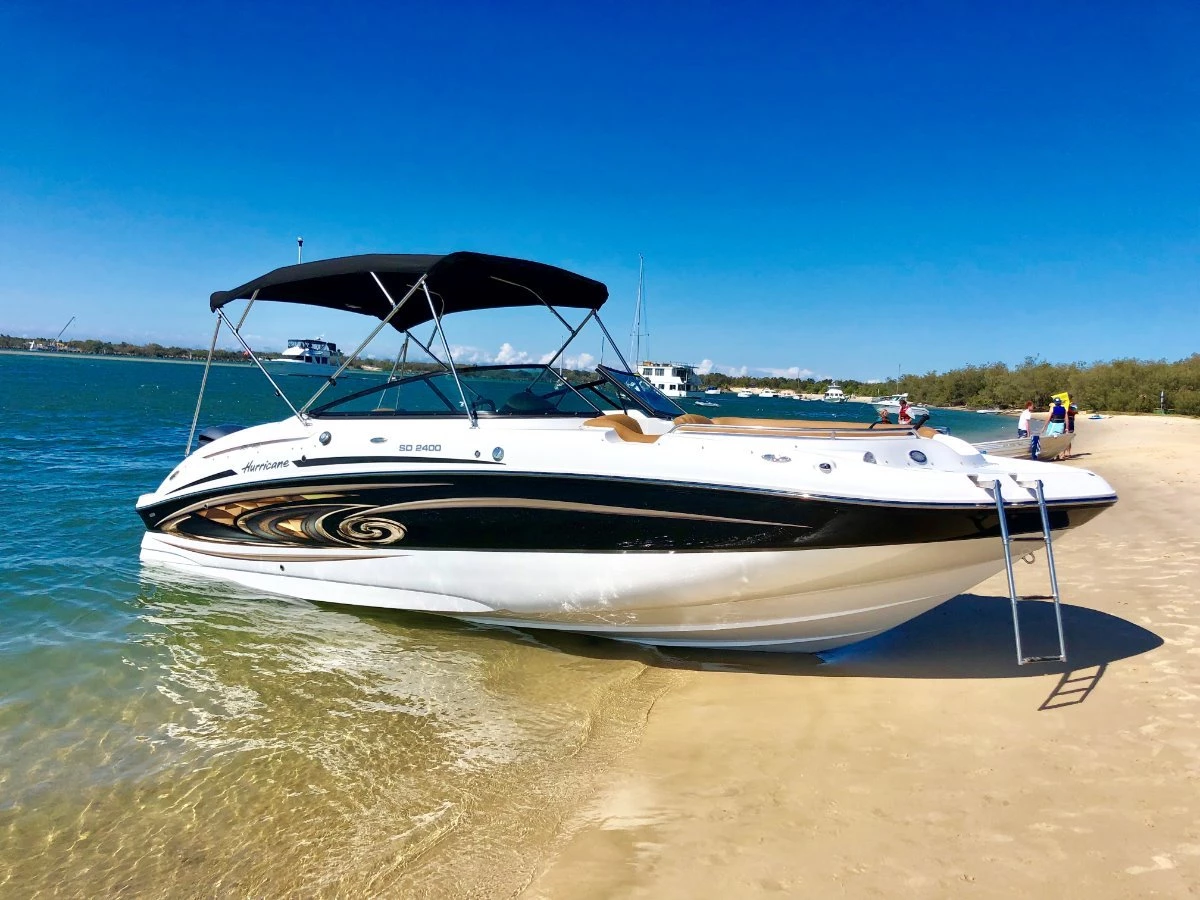 On The Beach boat rentals New York MORICHES New York  Hurricane 2400 Sundeck 2012 24 