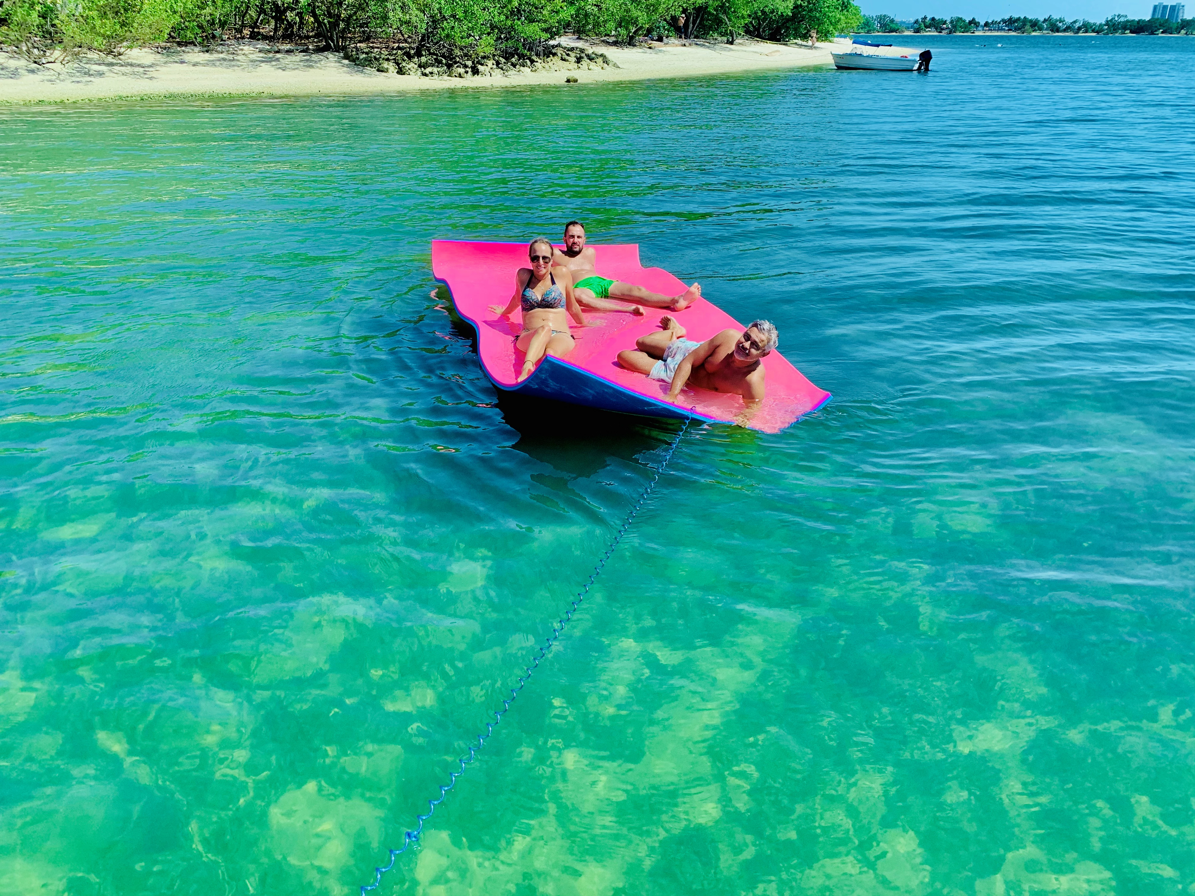 Only $25 for this giant floating mat boat rentals Florida MIAMI Florida  Yamaha SX210 2014 21 