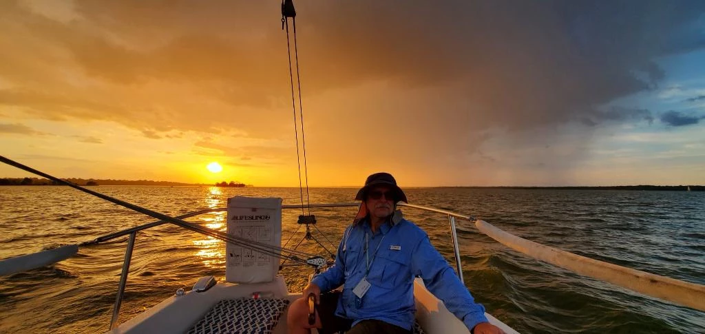 Sunset over Grapevine Lake 5/28/2020 boat rentals Texas GRAPEVINE Texas  Catalina 25 1978 25 