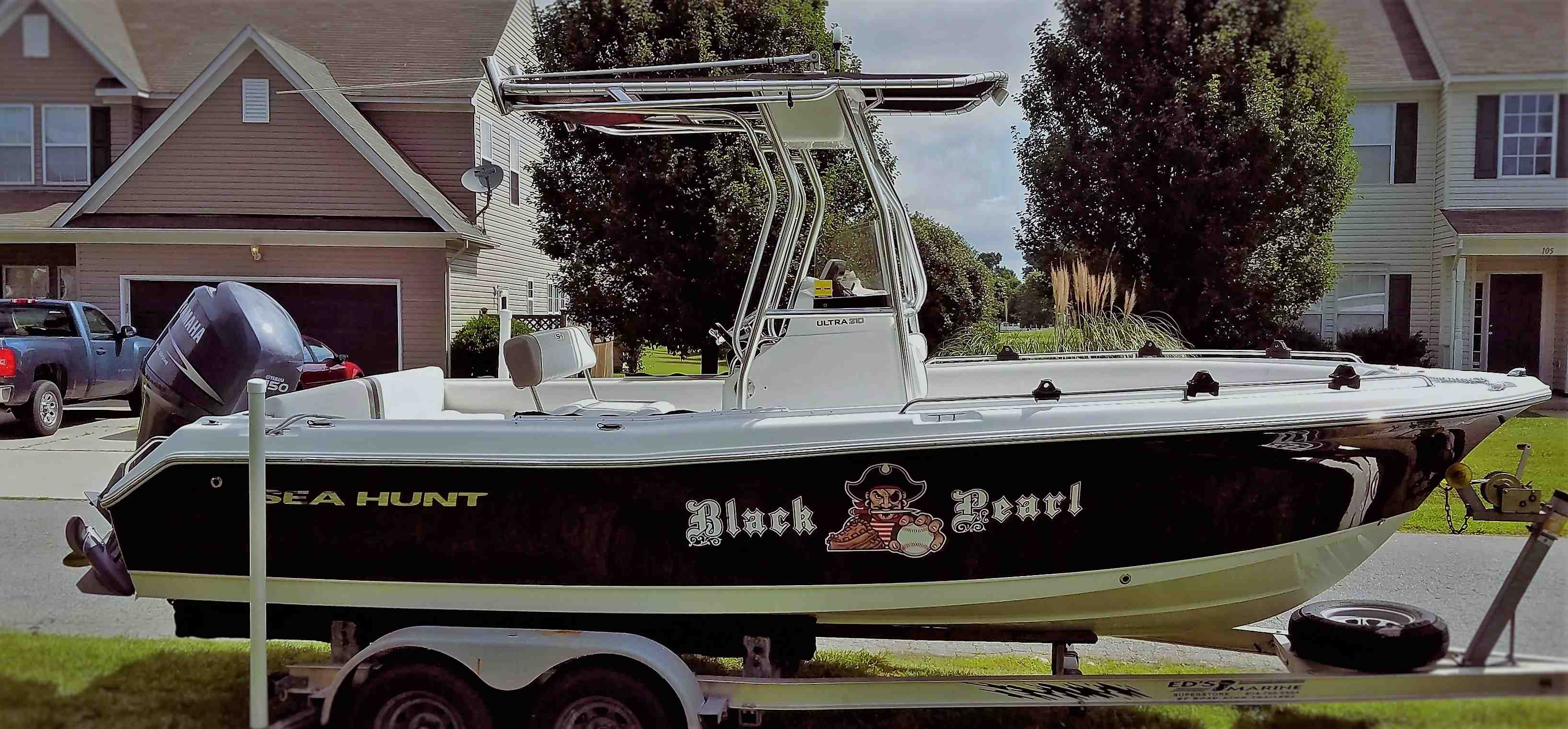 Black Pearl boat rentals Virginia VIRGINIA BEACH Virginia  Sea Hunt Ultra 210 2010 21 