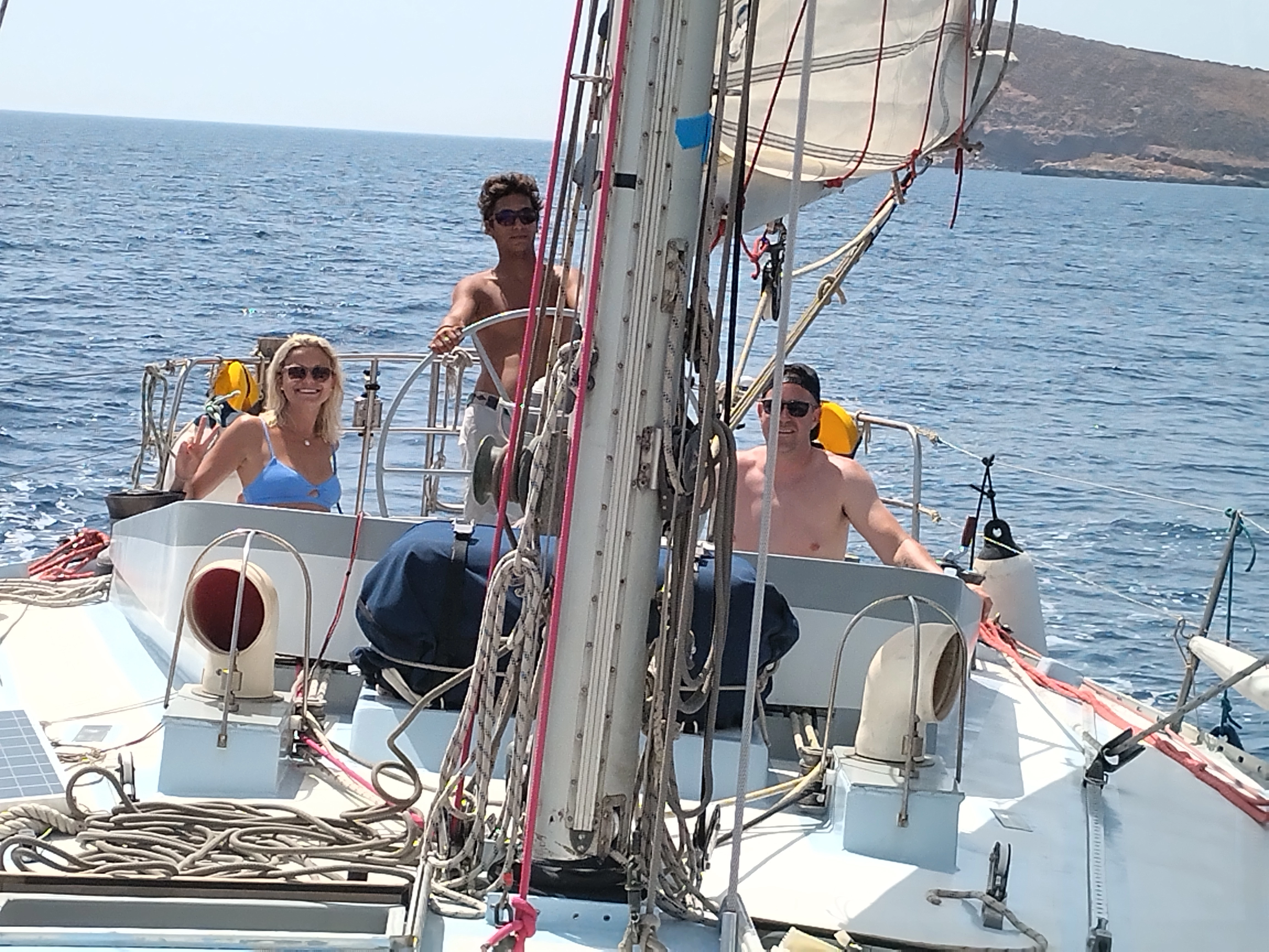 Small cyclades boat rentals Cyclades Syros Cyclades  Champer Nicholson S&S One off 1976 45 