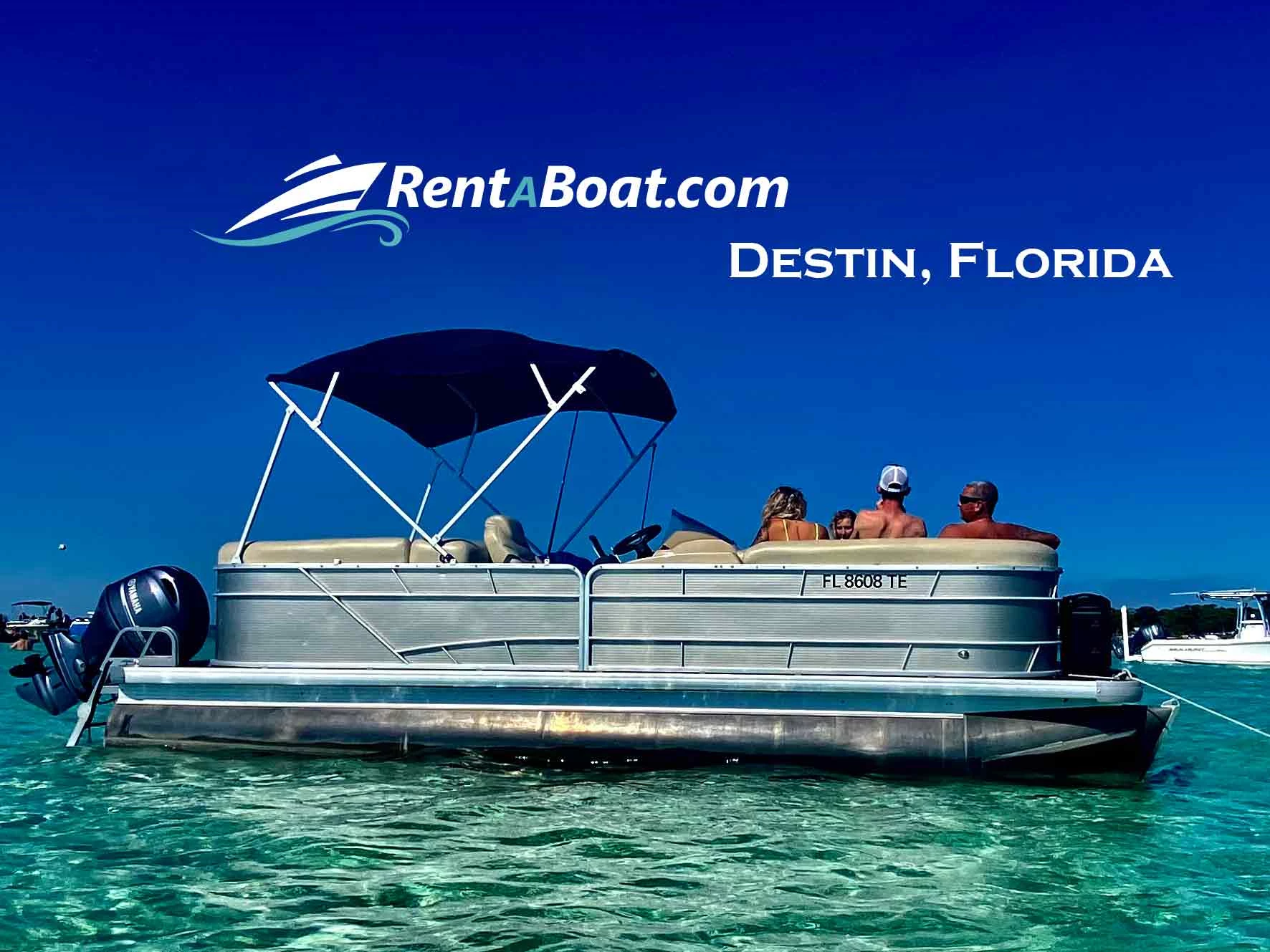 23ft Luxury pontoon  boat rentals Florida DESTIN Florida  Sweetwater Godfrey 2019 23 