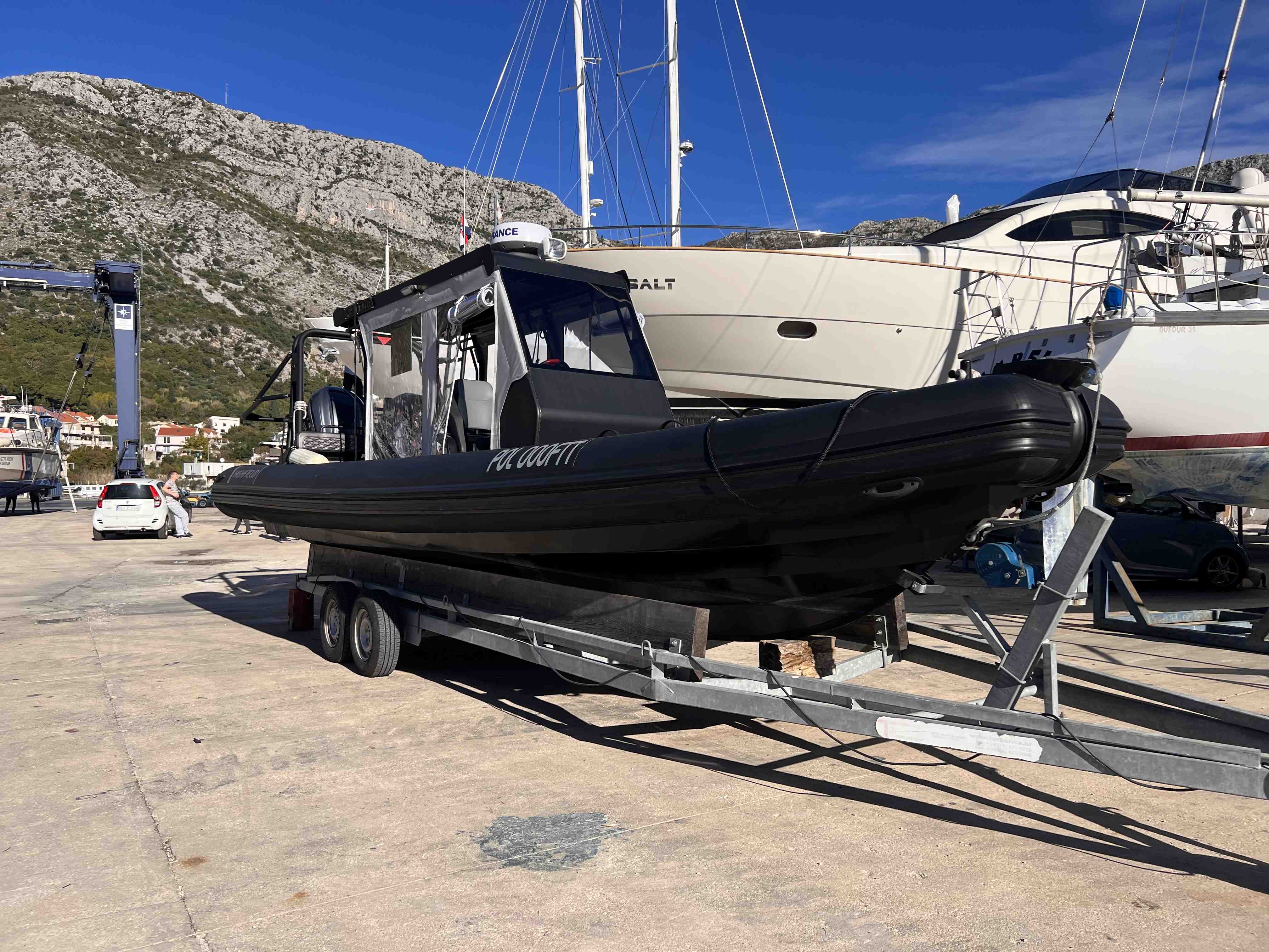 Orka boat rentals Dubrovnik and Neretva Komolac Dubrovnik and Neretva  Highfield 860 Patrol 2022 8,68 