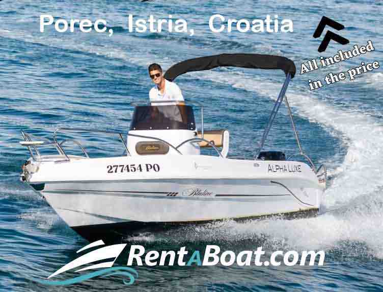 BLULINE 19 OPEN boat rentals Istria Porec Istria  Bluline Open 19 2022 19 