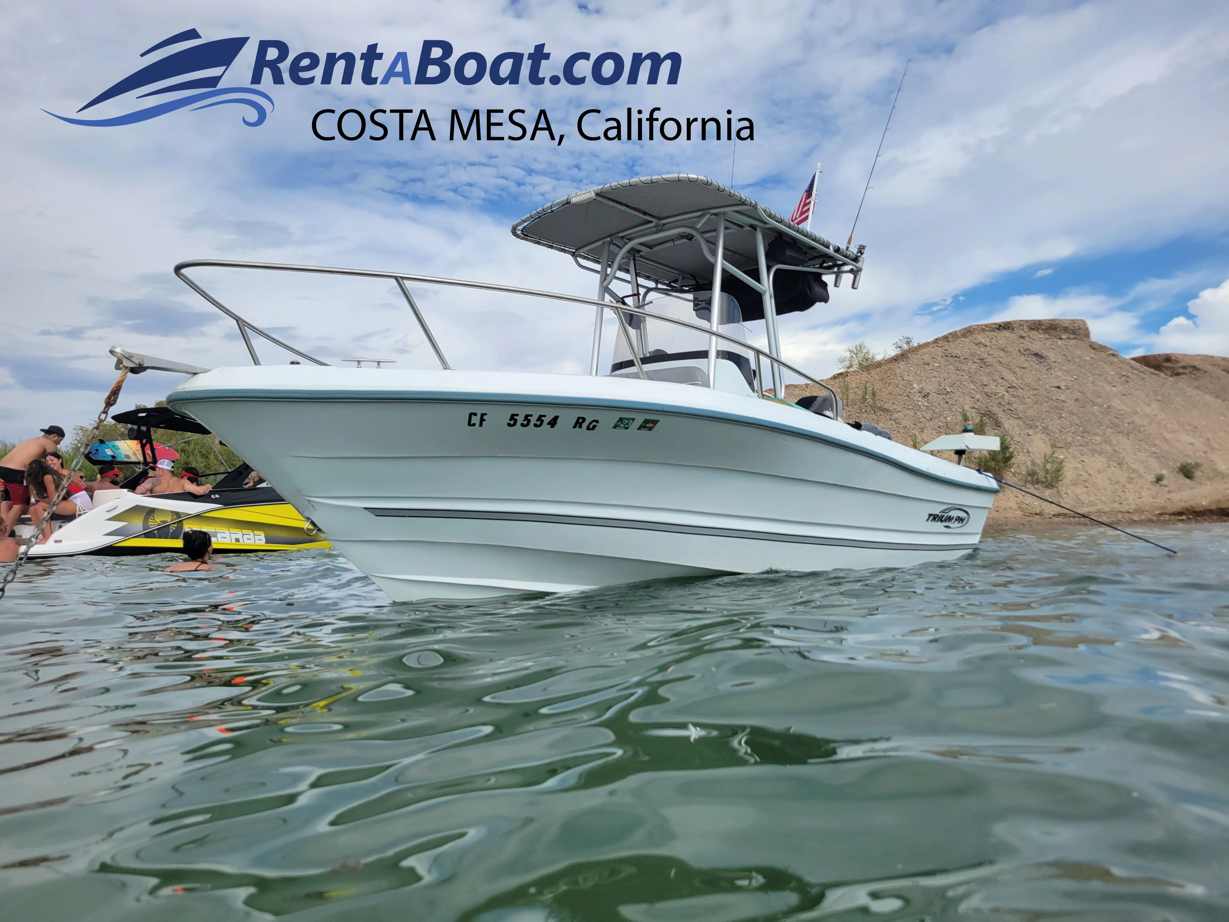 Boat Long Beach CA boat rentals California COSTA MESA California  Triumph 210 center console 2005 21 