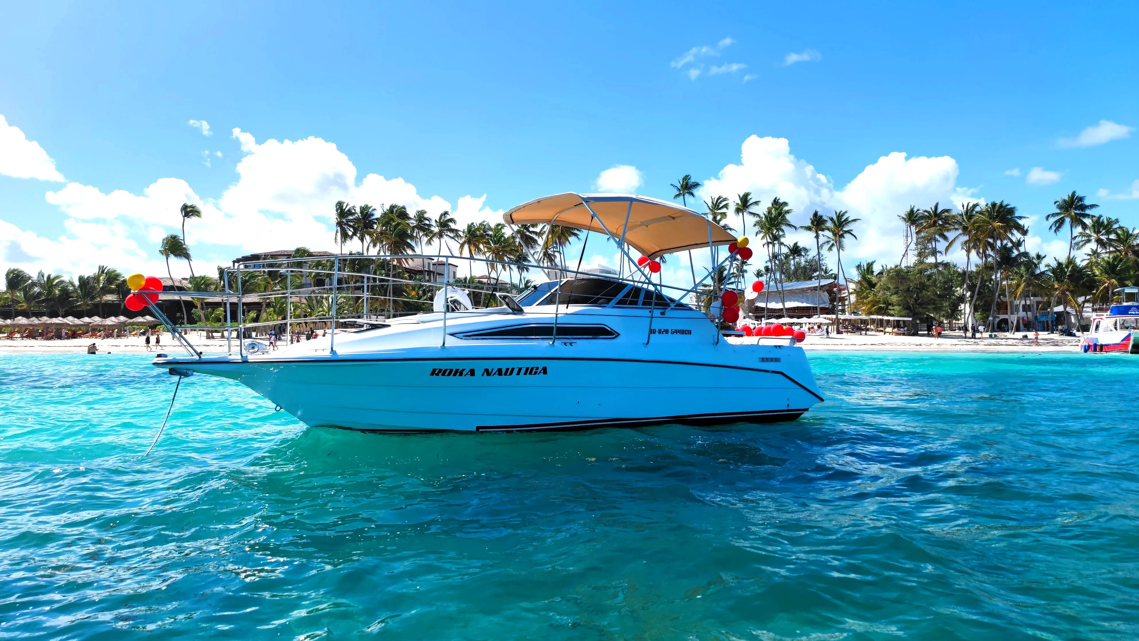 BOAT FOR RENT IN PUNTA CANA BAVARO boat rentals La Altagracia punta cana La Altagracia  RINKER FIESTA VEE 2000 26 