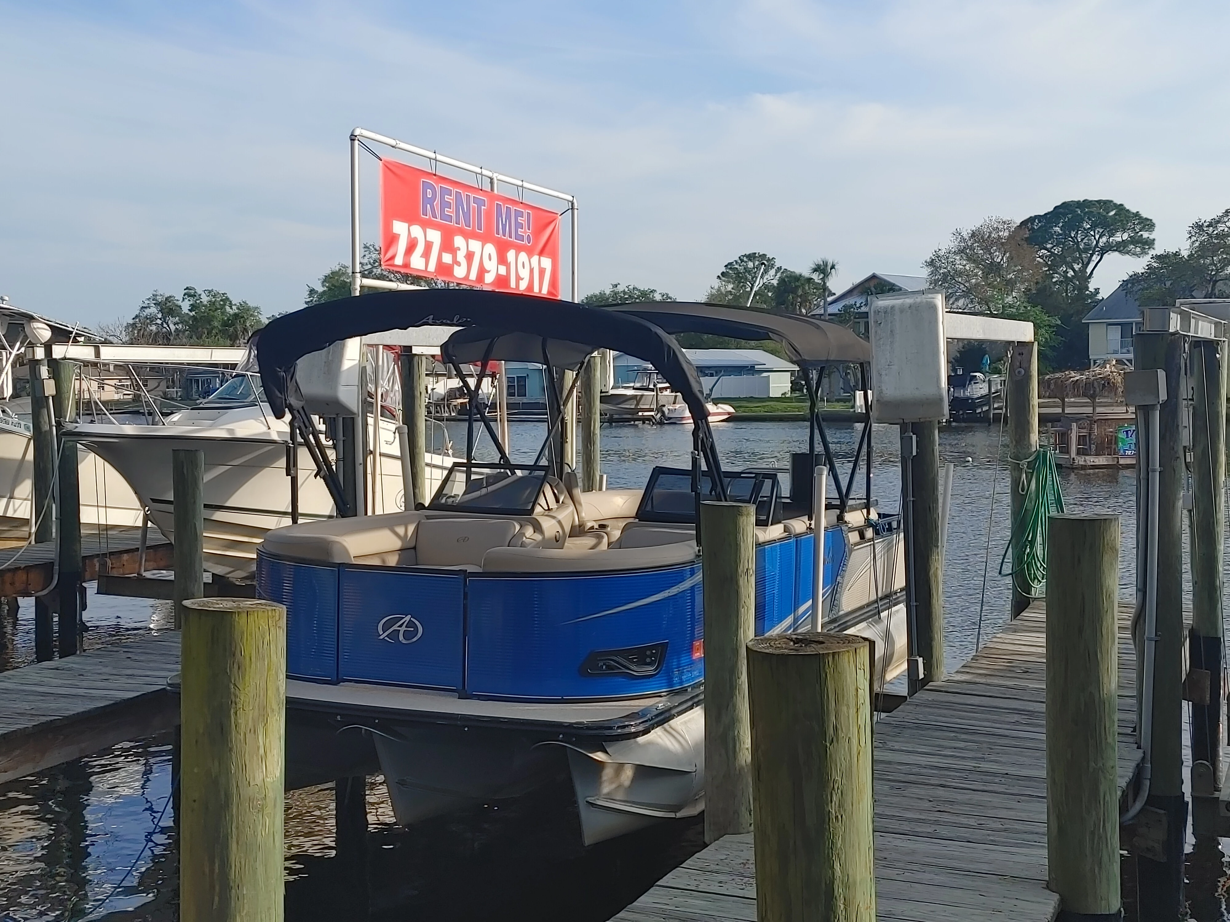  boat rentals Florida PORT RICHEY Florida  Avalon Tritoon 2020 23 