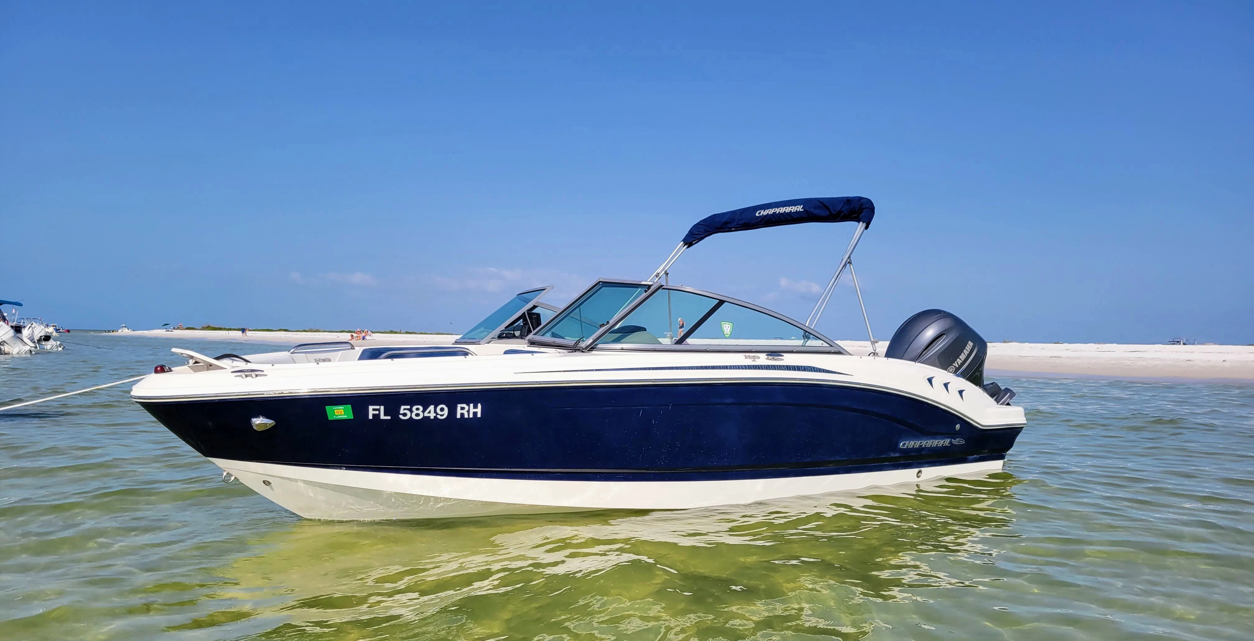  boat rentals Florida SARASOTA Florida  Chaparral H2O Sport 2017 21 