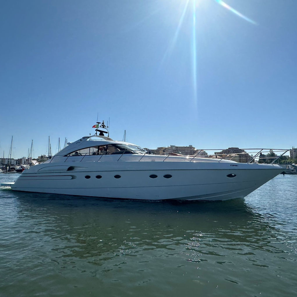 Yacht Portugal boat rentals Albufeira Vilamoura  Quarteira Albufeira  Princess V65 2005 70 