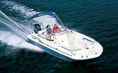 Raphael boat rentals     Hurricane 210CC  22 