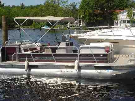  boat rentals    Maine,Sebago Lakes, Long Lake Suncruiser pontoon 0 20' 