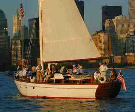  boat rentals    New York Harbor. Captained Herreshoff Captained sailing yacht   65 