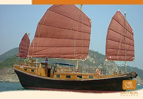 54 ft Teak Chinese Sailing Junk boat rentals  Aberdeen  Hong Kong Harbour Hong Kong Teak Junk 0 54 Feet 