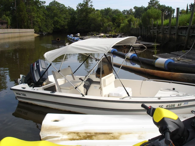  boat rentals South Carolina North Myrtle Beach South Carolina  High Tide Center Console 1995 16 Feet 