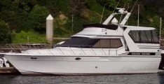  boat rentals Washington Anacortes Washington San Juan Islands  Motor Yacht 45 Sun Deck 1988 45 Feet 